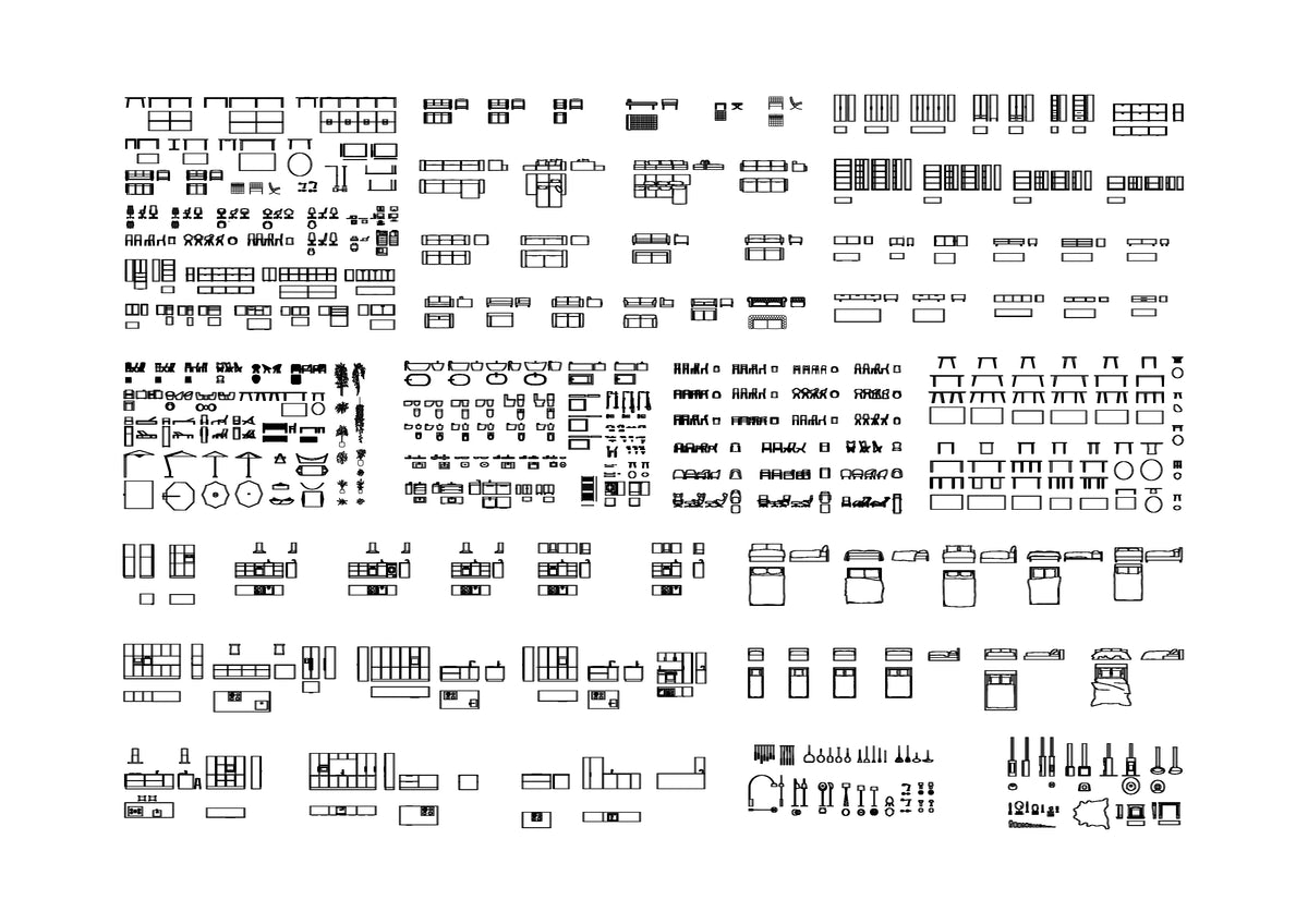 750+ Blocks - All Cadnature Studio Blocks